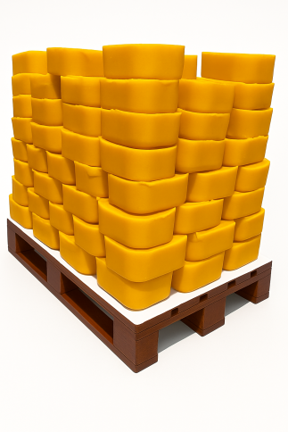 NATURALNY WOSK PSZCZELI  Paleta 750 kg / Natural beeswax pallet 750 kg NATURALNY WOSK PSZCZELI  Paleta 750 kg / Natural beeswax pallet 750 kg