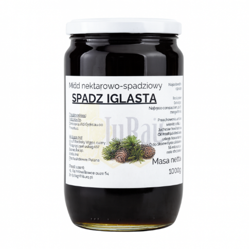 Miód spadź Iglasta 1kg Miód spadź Iglasta 1kg