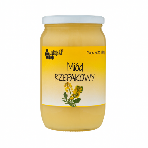 Miód rzepakowy 1 kg 6 słoików PROMOCJA Miód rzepakowy 1 kg 6 słoików PROMOCJA