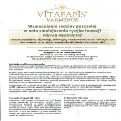 VitaeApis Varminus