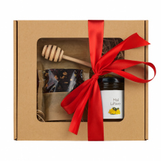 Zestaw prezentowy (Miód+herbata+świeca)