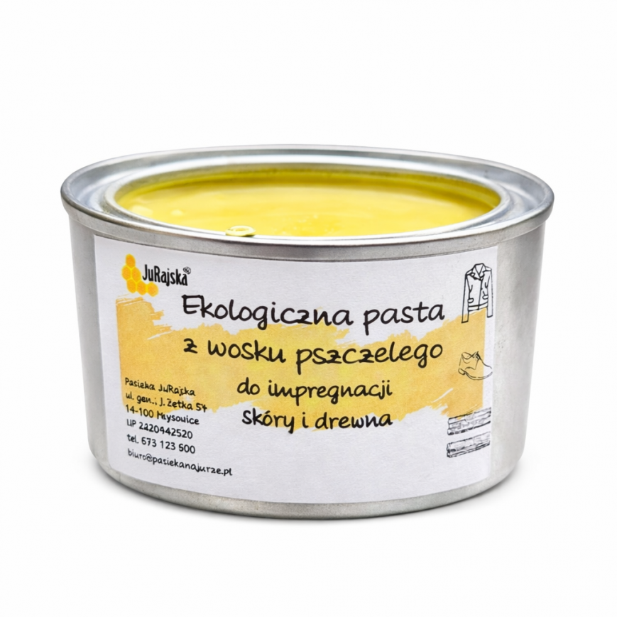 Naturalna pasta z wosku pszczelego 100g
