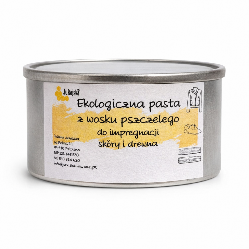 Naturalna pasta z wosku pszczelego 100g