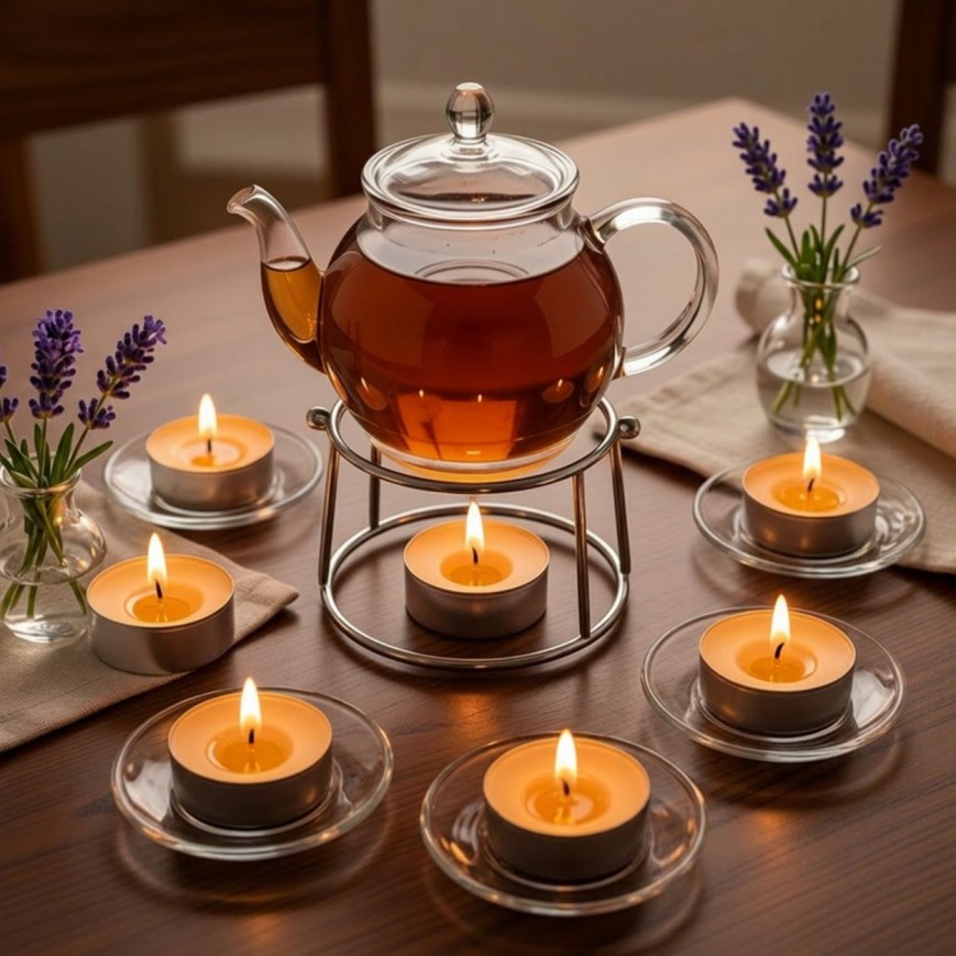 Podgrzewacz Tealight z wosku pszczelego świeca 4cm JuRajska 30szt