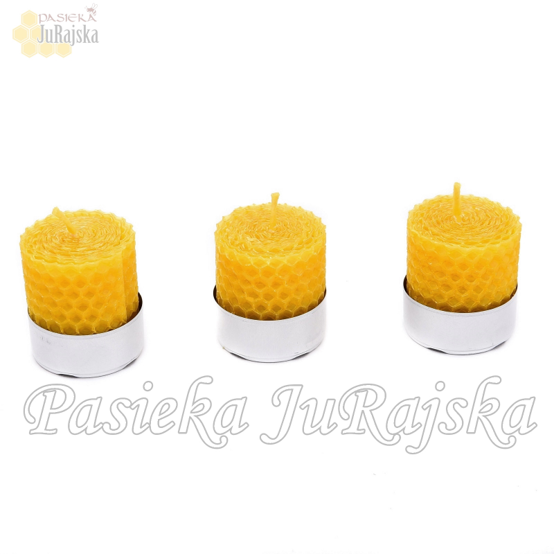 Podgrzewacz Tealight zwijany świeca 4 cm x 4 cm 6szt