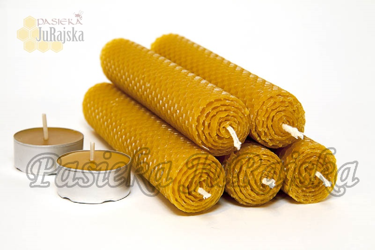 Zestaw do wykonania świec 6 szt. 20 cm x 3 cm