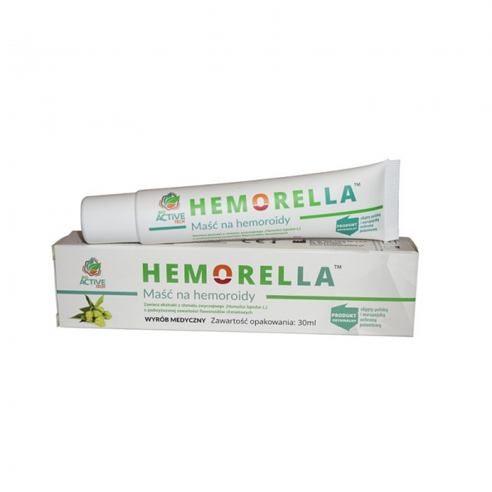 Hemorella - naturalna maść na hemoroidy Hemorella - naturalna maść na hemoroidy