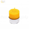 Podgrzewacz z wosku zwijany świeca 4x4 cm - 6szt. Podgrzewacz z wosku zwijany świeca 4x4 cm - 6szt.