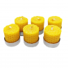 Podgrzewacz z wosku zwijany świeca 4x4 cm - 6szt. Podgrzewacz z wosku zwijany świeca 4x4 cm - 6szt.